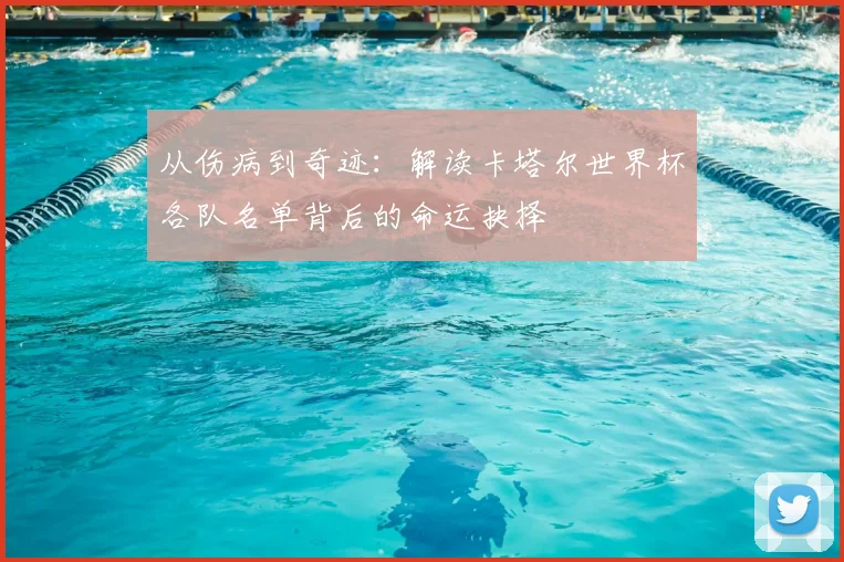 从伤病到奇迹:解读卡塔尔世界杯各队名单背后的命运抉择